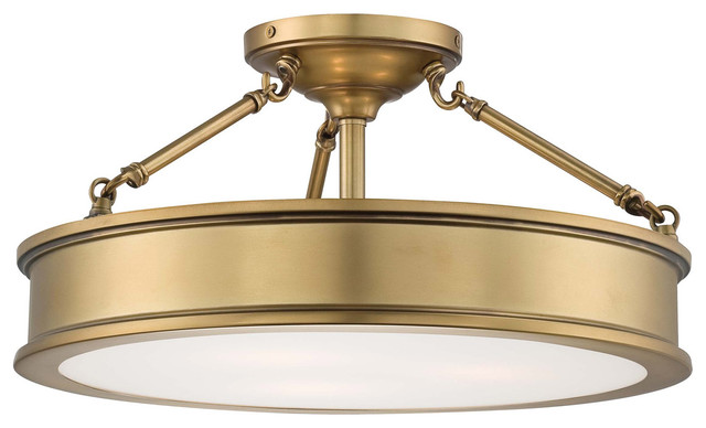 Minka Lavery Harbour Point 3 Light Semi Flush