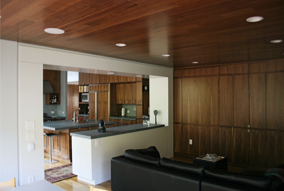 Design ideas for a transitional home design in San Francisco.