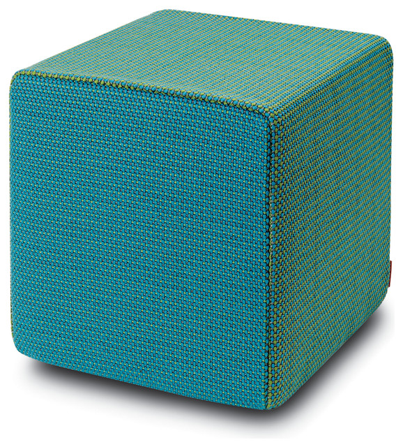 Missoni Home Suez Cube Pouf, Multicolor - Floor Pillows And Poufs Houzz