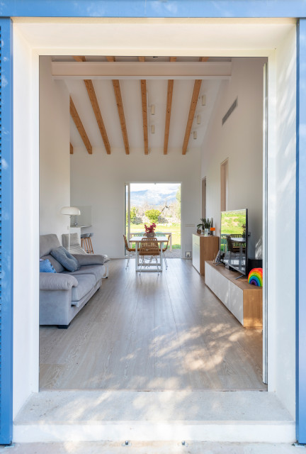 Espacio interior middelhavsstil-dagligstue