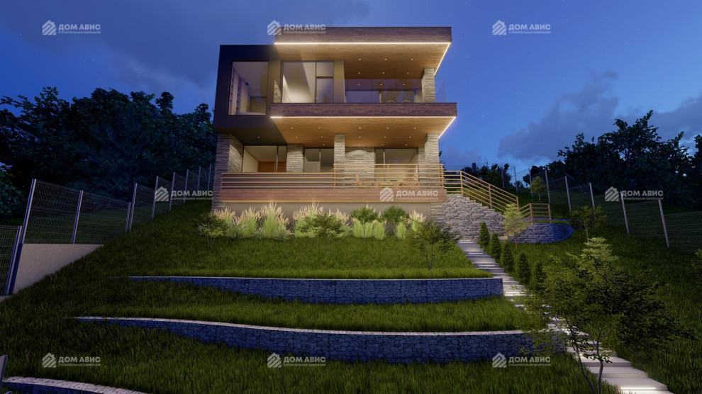 проект дома в Сочи, Бестужевское