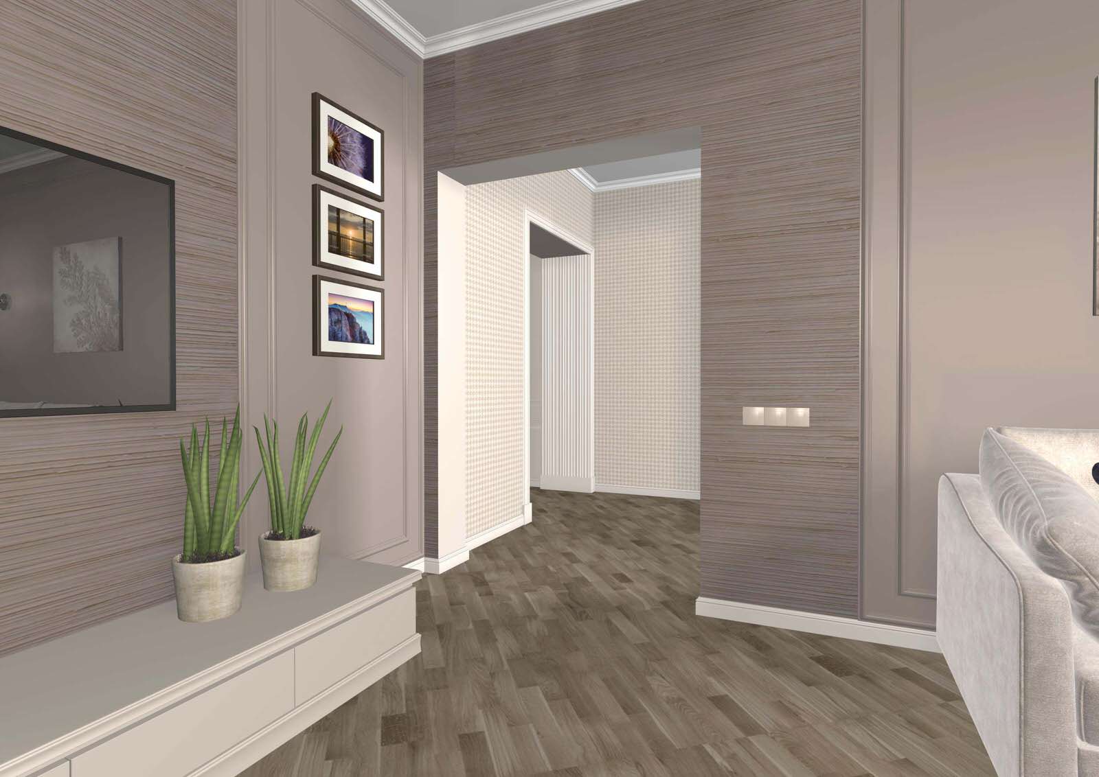 Гостиная "какао со сливками" (виз)