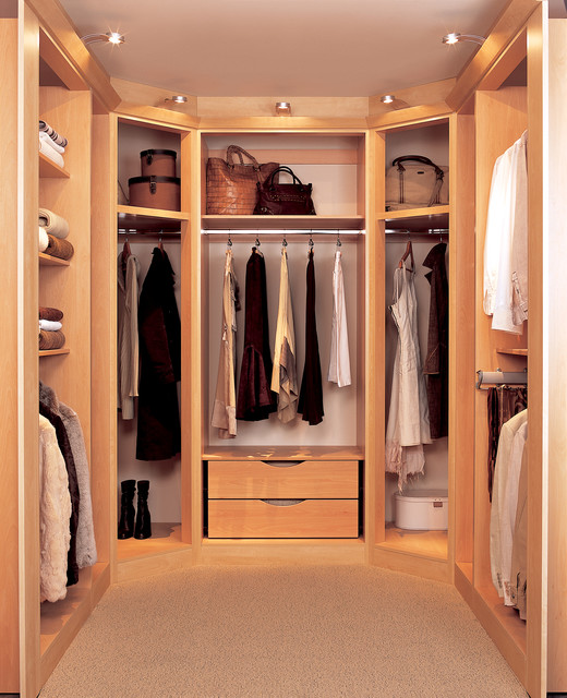 Walk in wardrobes contemporaneo-armario