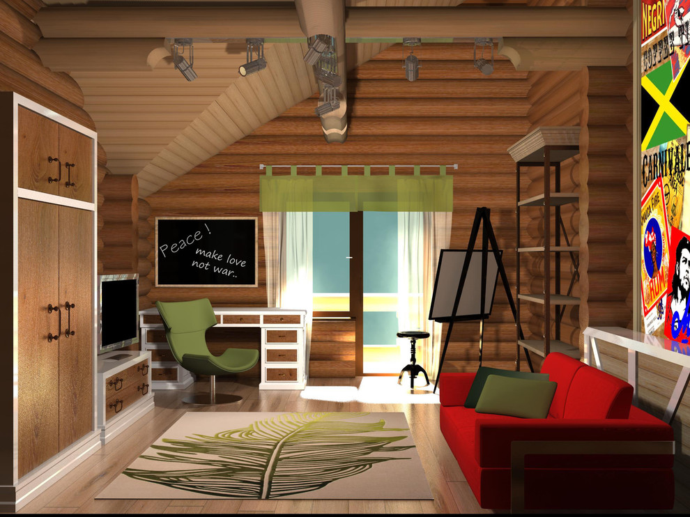 Деревянный дом на Новой Риге