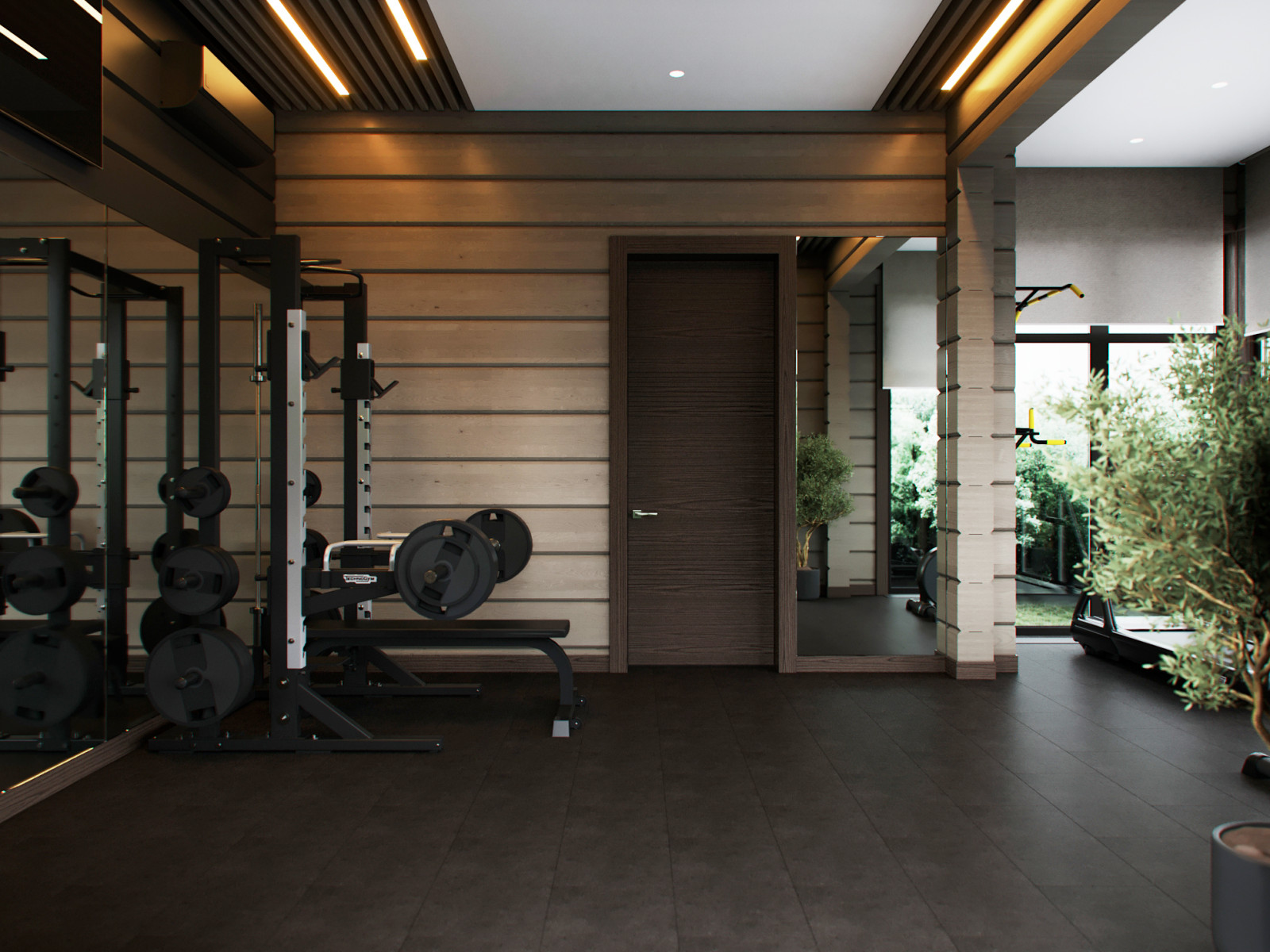 Проект интерьера деревянного дома в п.Завидово