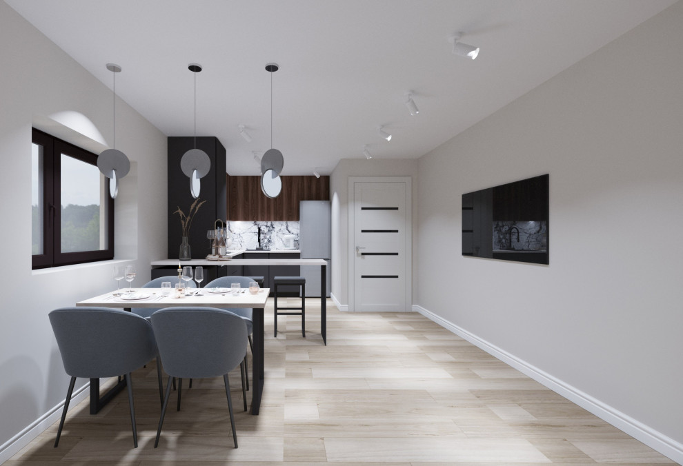 Частичный дизайн дома, где соединились практичность и красота.