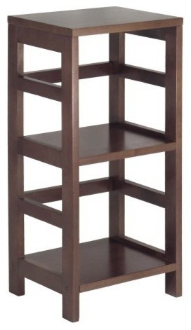Winsome Wood Leo Shelf/Storage, Book, 2-Tier, Narrow