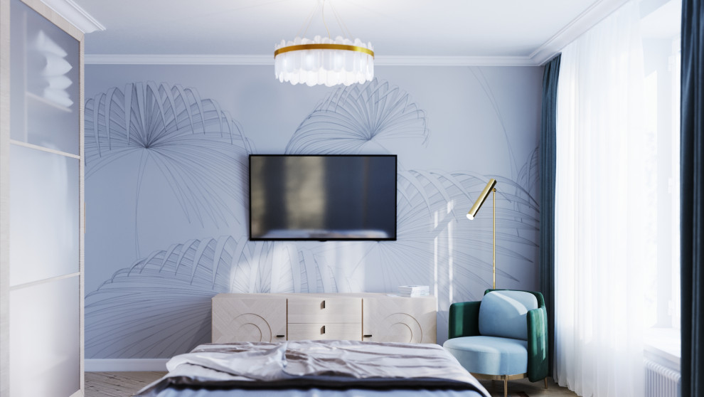 Дизайн проект интерьера коттеджа 140 кв.м.