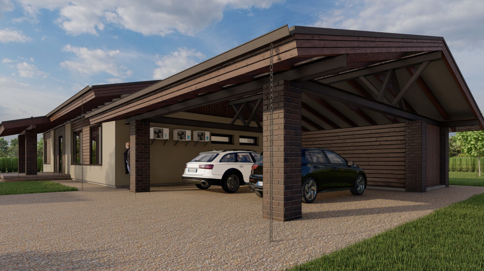 Практичный одноэтажный дом в г. Пенза