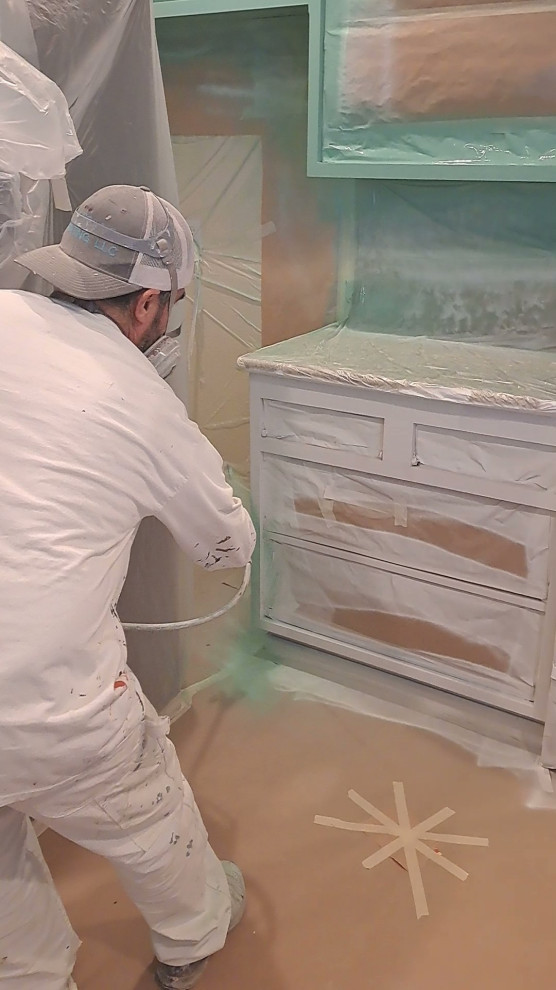 Cabinet Painting and Refinishing