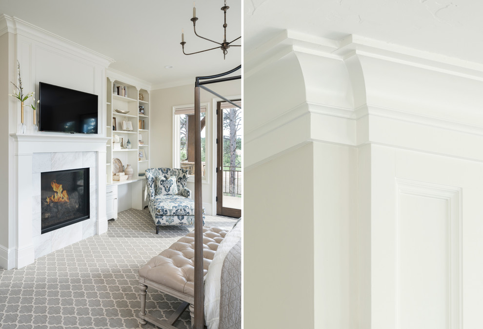 Home design - transitional home design idea in Denver