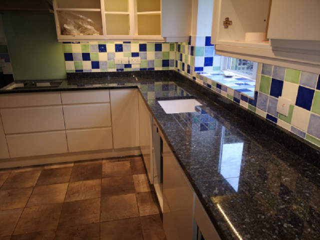 Blue Pearl Classic Granite | Sale for Kitchen Worktops at Best Price country-kitchen