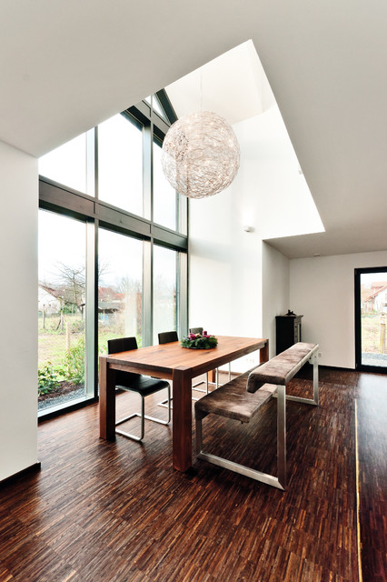 Neubau Einfamilienhaus Heppenheim Modern Esszimmer Frankfurt Am Main Von Helwig Haus Raum Planungs Gmbh