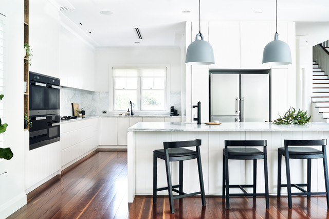 Open Floor Plan Redo skandinavisk-koekken