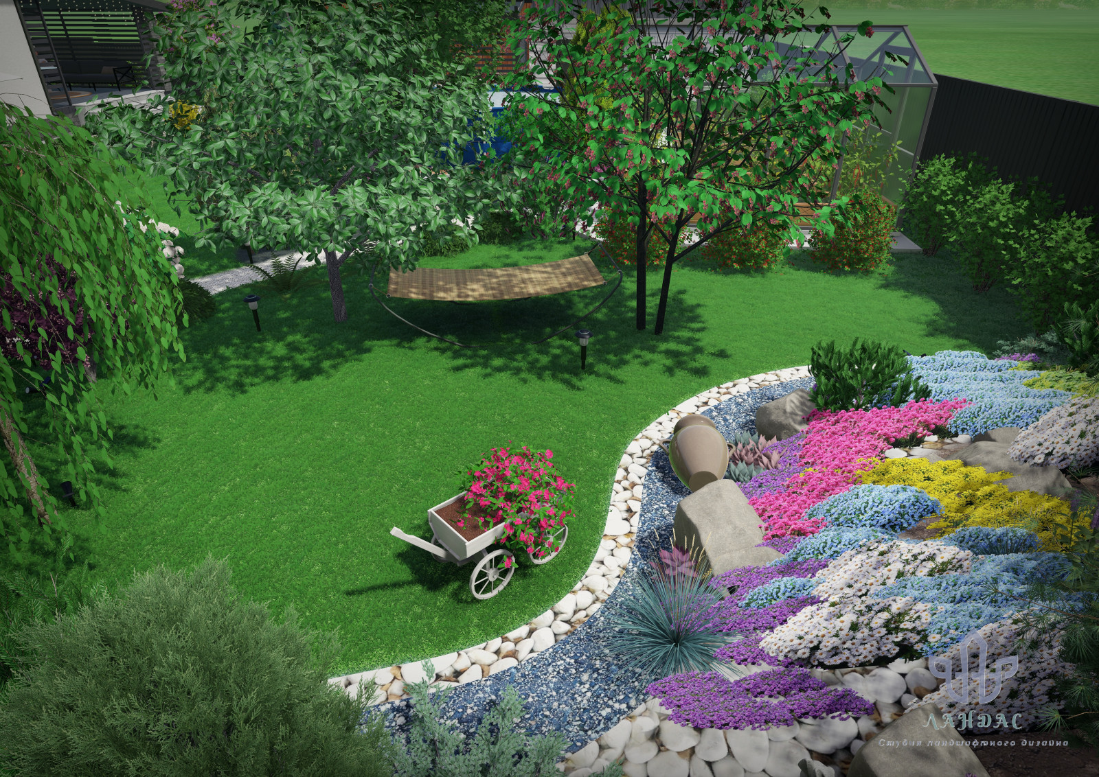 Проект участка 10 соток Новосибирская область