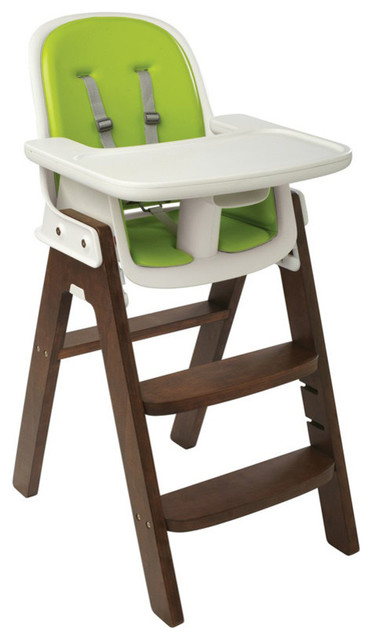 Oxo Tot Sprout Chair Green Walnut Contemporary High Chairs And Oxo Tot Sprout Chair Green Walnut