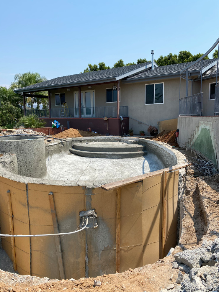 Pool remodeling