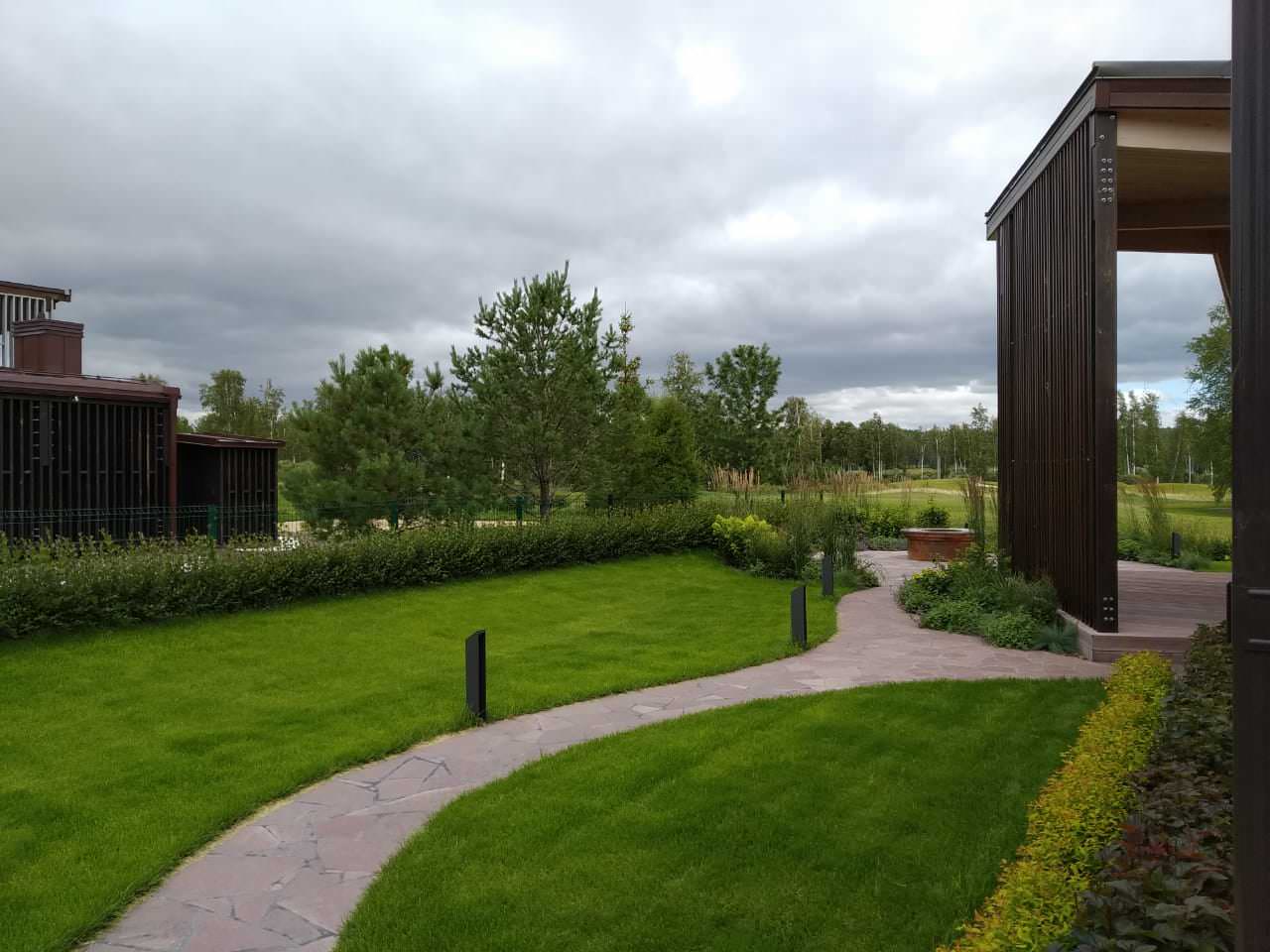 Участок с видом на гольф-поле