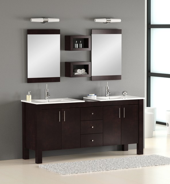 72" Double Bathroom Vanity