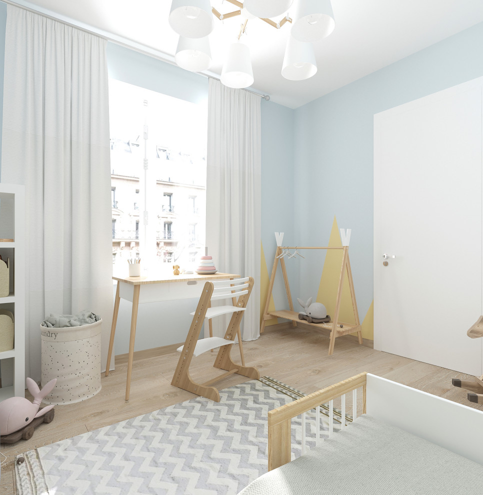 Детская в скандинавском стиле