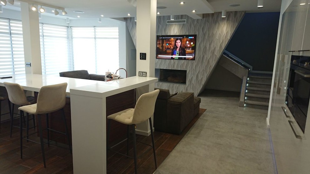 интерьер загородного дома" С мужским характером"