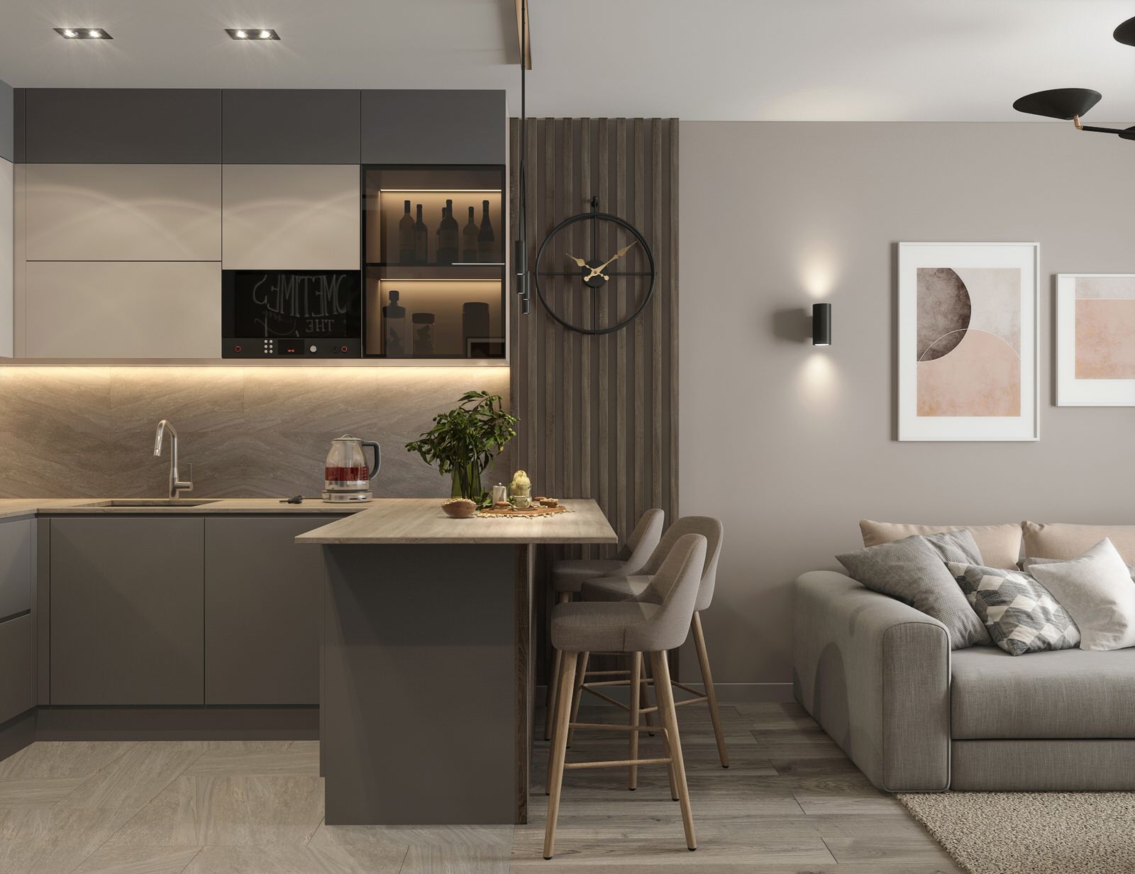 Квартира для молодой пары ЖК "ОТРАДА"