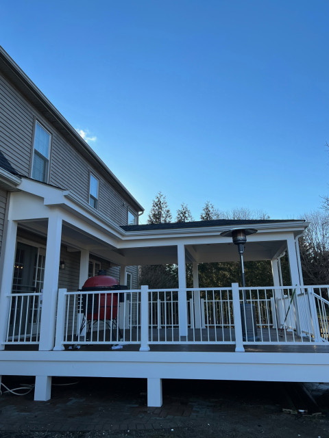 New deck modern-deck