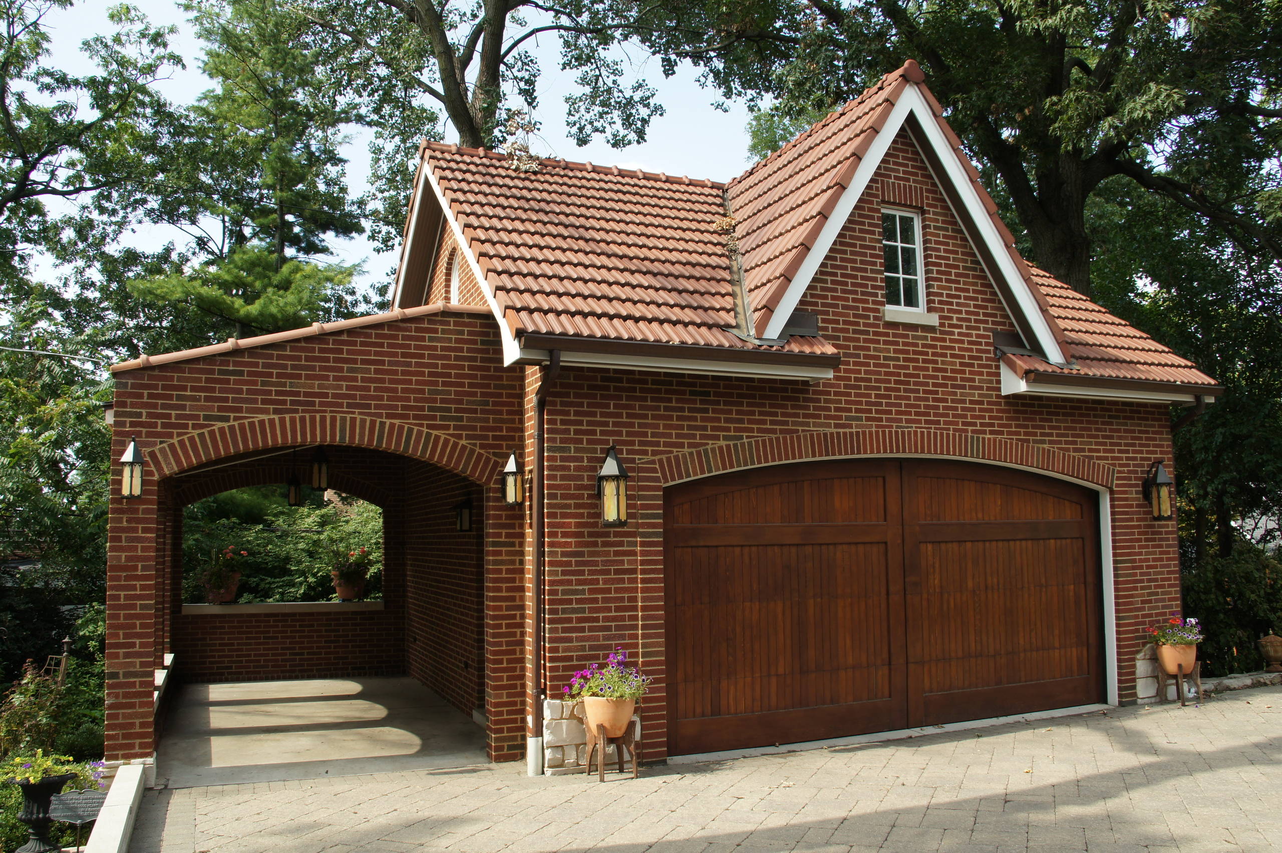  Carport  With Brick Columns  Carports  Garage Ideas