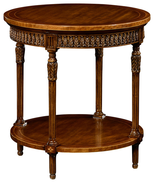 Jonathan Charles Napoleon III Style Round Side Table 495007