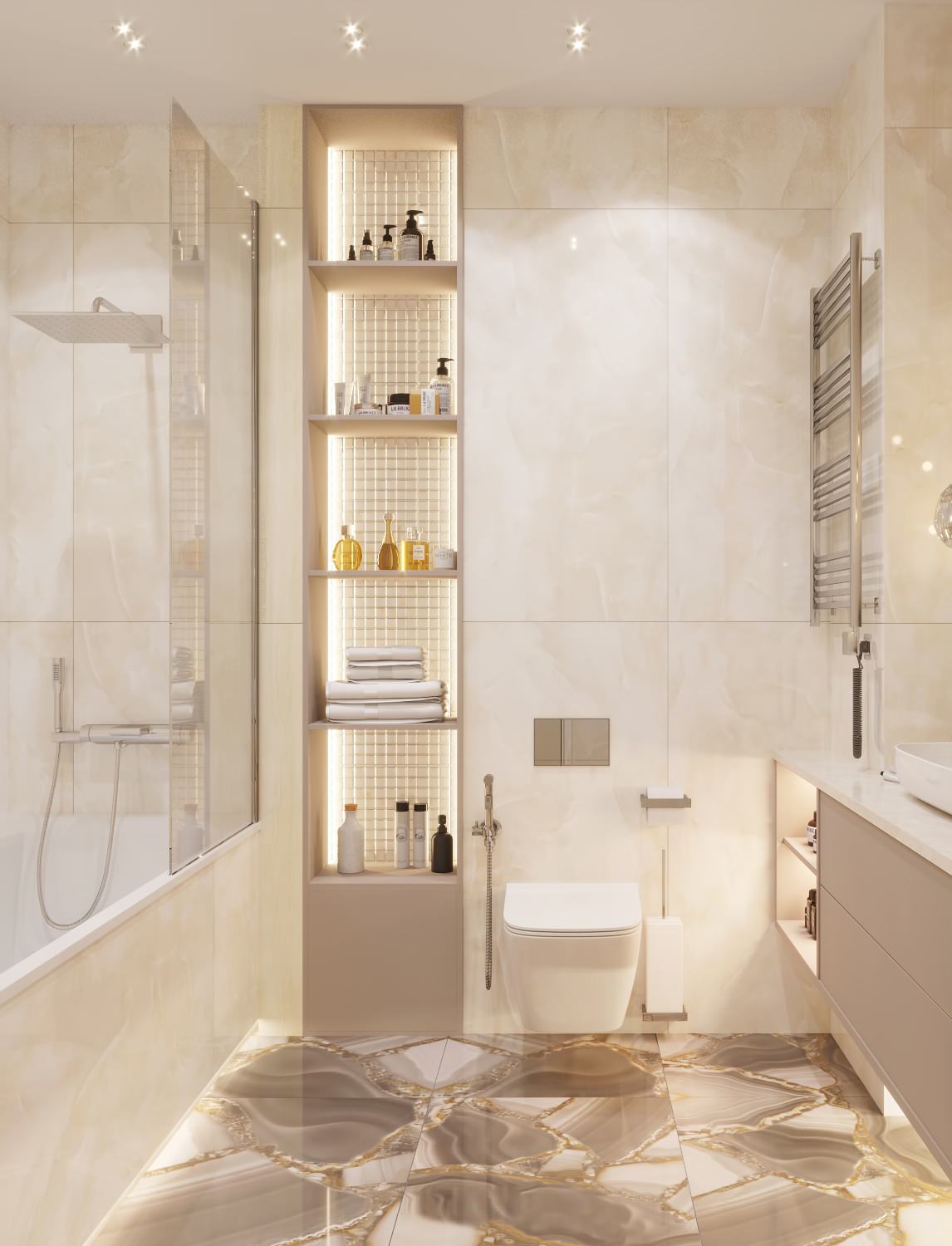 Проект квартиры 200 кв.м. 2021г.