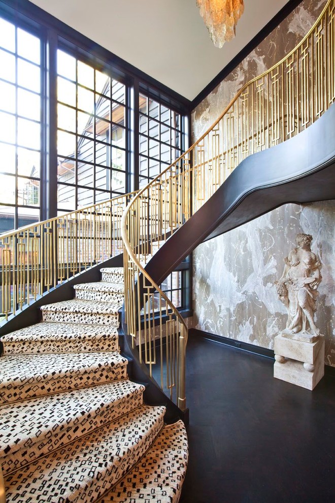 Inspiration for a staircase in Los Angeles.