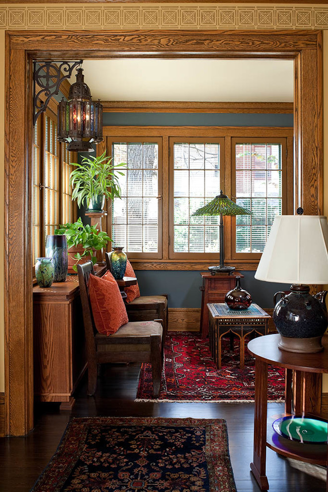 Saint Paul Craftsman - Craftsman - Living Room - Minneapolis - by David ...
