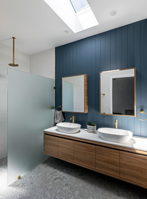 Revolutionize Your Space: Wood Floating Vanity in Contemporary Bathroom Ideas