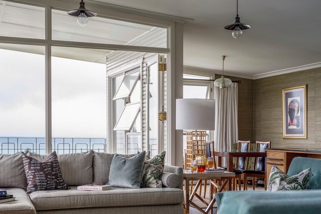 Kiama Residence midcentury-living-room