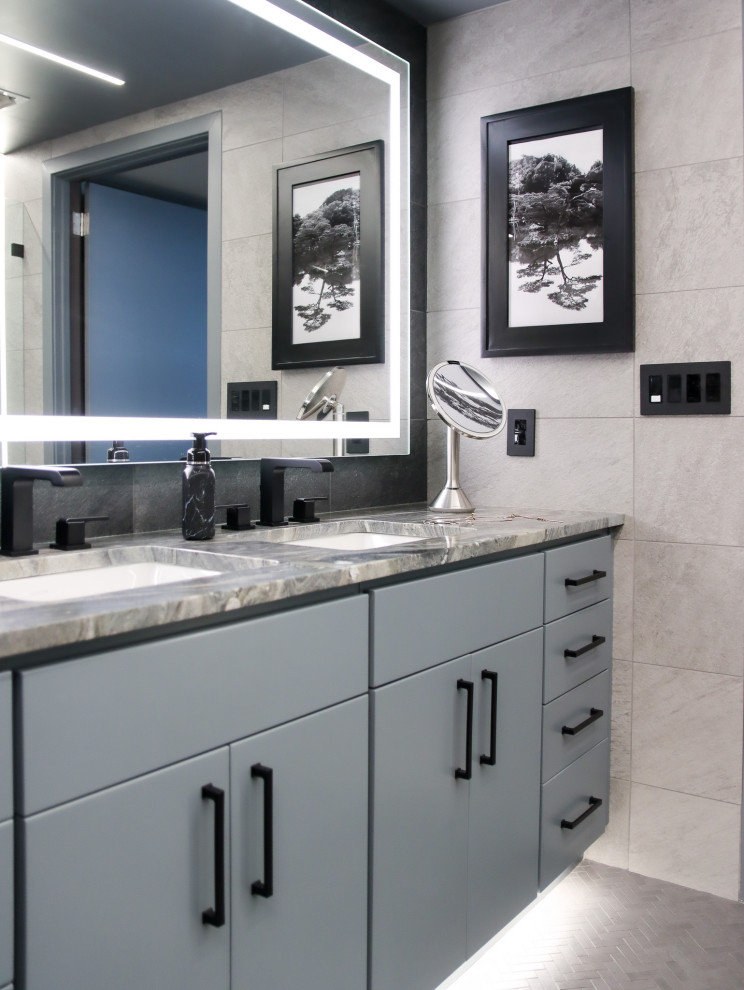 Masculine Contemporary Bath