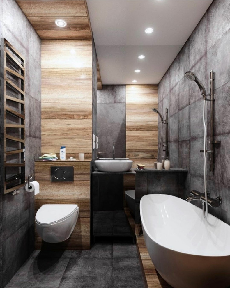 Необыкновенно интересный ремонт санузла