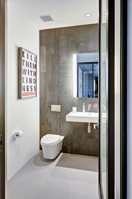Atlantic Beach Modern contemporary-bathroom