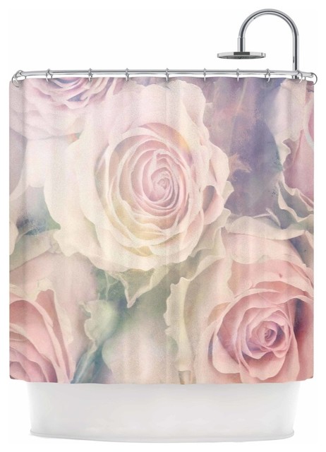 Suzanne Carter "Faded Beauty" Shower Curtain