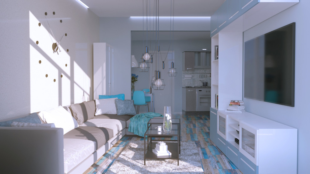 Гостиная и кухня/Living room and kitchen