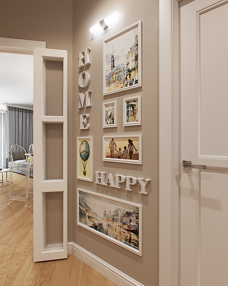 Квартира 67 м2 неоклассика