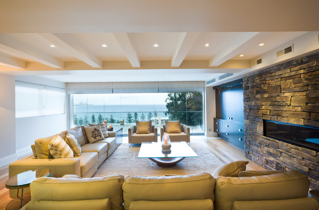 Contemporary Interior modern-vardagsrum