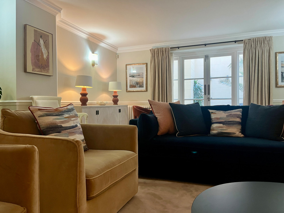 Mayfair Living & Dining Room | Contemporary Elegance