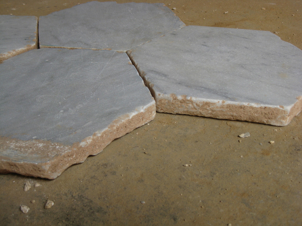 Antique Carrara marble Floors