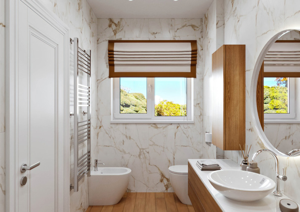 МАЛЕНЬКИЙ САНУЗЕЛ В СОЛНЕЧНОЙ ИТАЛИИ