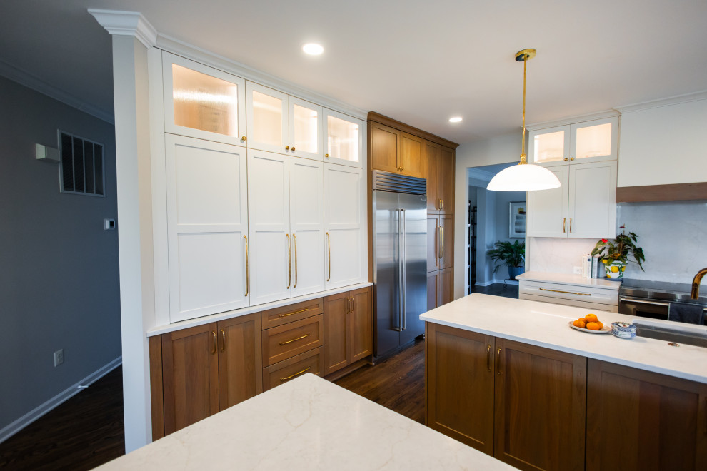 Inspiration for a transitional home design remodel in Baltimore
