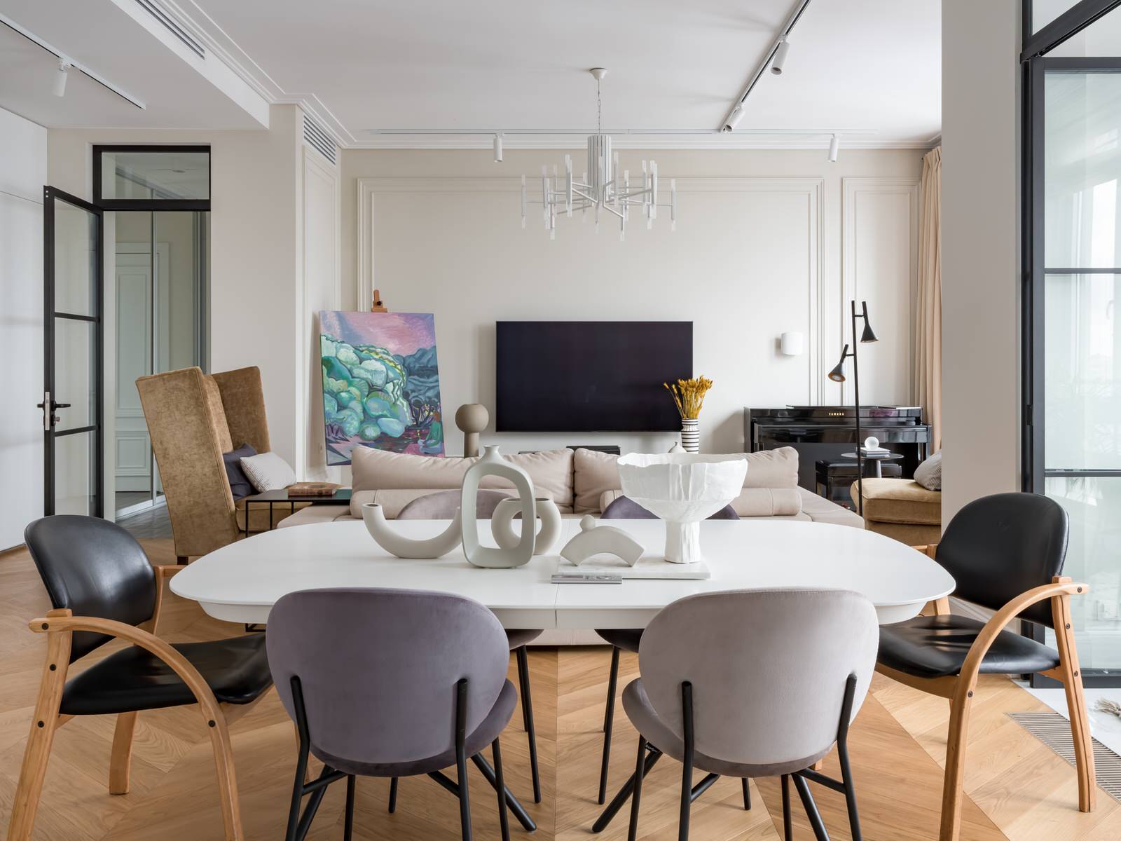 Квартира 133 м² в ЖК "Наследие"