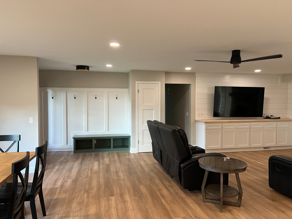 Sage Kitchen and Laundry Room