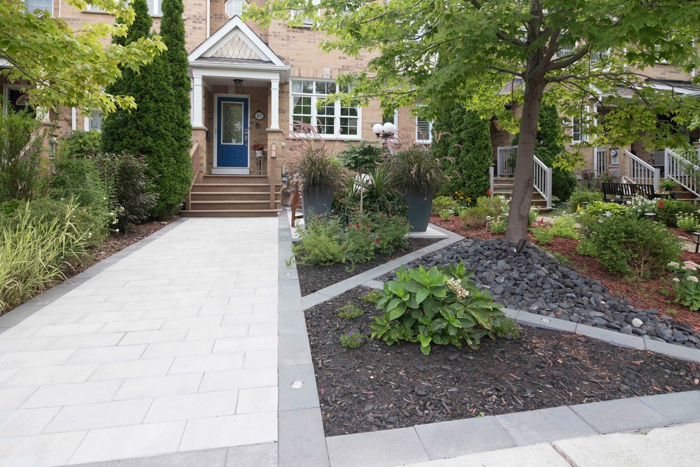 Small Front Yard - Landscape - Toronto - by Royal Stone Landscaping