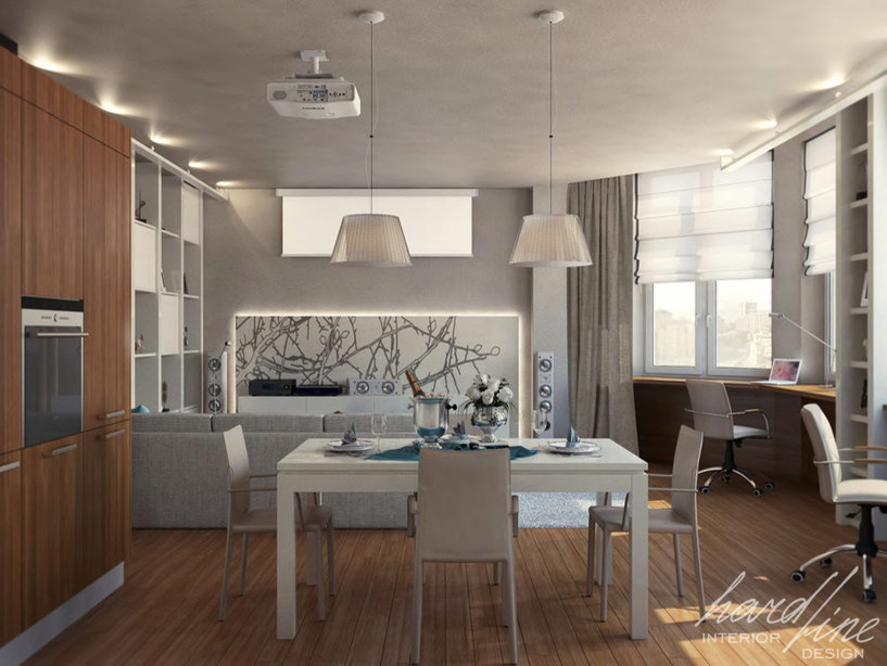 Визуализация кухни. Май 2012 год.