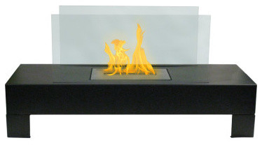 Gramercy Indoor Outdoor Fireplace Contemporary Tabletop Fireplaces By The Elite Home Houzz